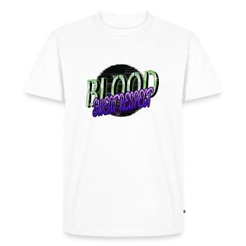 bday love outdoors movies basketball present idea - Men's Premium Organic T-Shirt - white - Front - Nico (187cm)