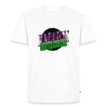 robotics tshirt birthday present idea awesome - Men's Premium Organic T-Shirt - white - Front - Nico (187cm)