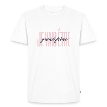 I'm going to be big brother - Soon to be big brother - Men's Premium Organic T-Shirt - white - Front - Nico (187cm)