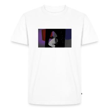 Pretty Girl - Men's Premium Organic T-Shirt - white - Front - Nico (187cm)