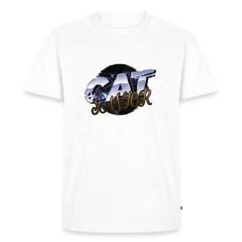 Chiens Animal Print Beagle Lovers Animal Love - T-shirt Premium bio Homme - blanc - Devant - Nico (187cm)