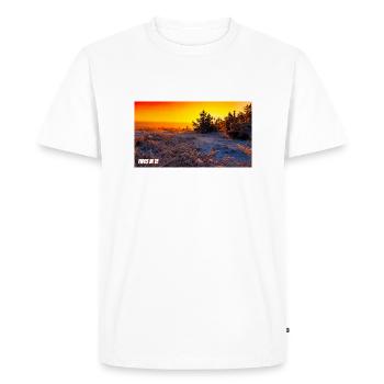 Timeless - Men's Premium Organic T-Shirt - white - Front - Nico (187cm)
