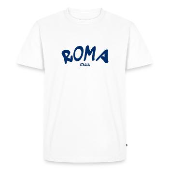 Rome - Rome - Italie - Italie - Italie - T-shirt Premium bio Homme - blanc - Devant - Nico (187cm)