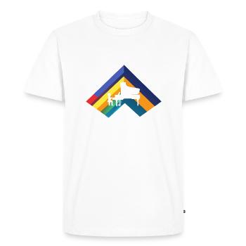 Orchestre de piano - T-shirt Premium bio Homme - blanc - Devant - Nico (187cm)