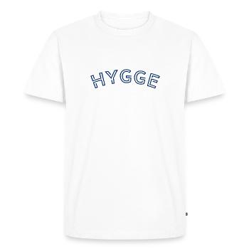 Basekball en feu - Feuer - T-shirt Premium bio Homme - blanc - Devant - Nico (187cm)