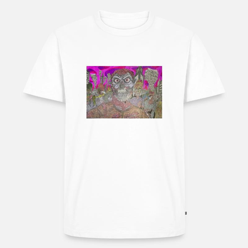 Dead Cities chapter 2 - Männer Premium Bio T-Shirt - Weiß