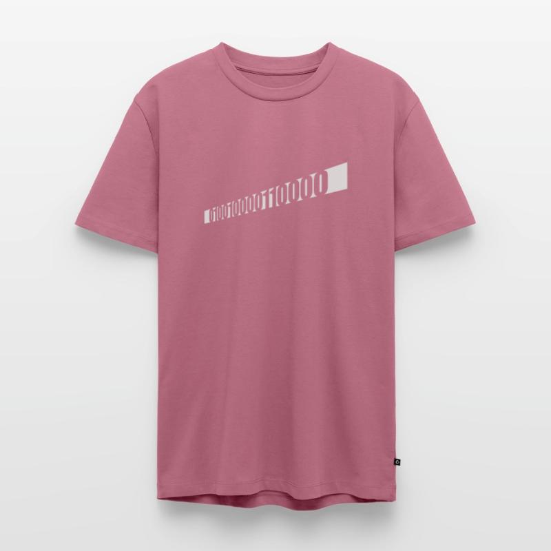 Langage de programme de code binaire T-shirt Premium bio Homme