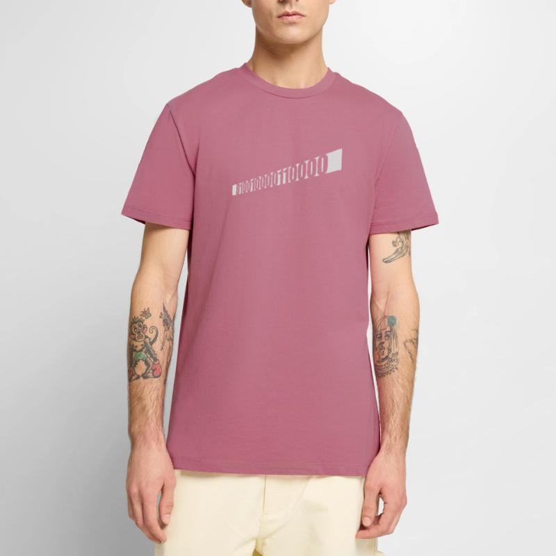 Binär Code Programm Sprache Männer Premium Bio T-Shirt