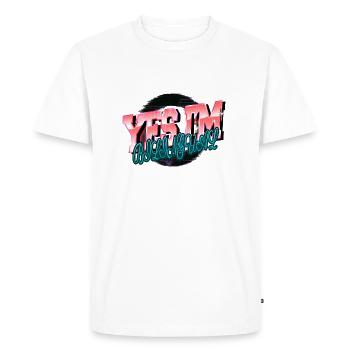 Cool Analyst Awesome Computer Science - Men's Premium Organic T-Shirt - white - Front - Nico (187cm)
