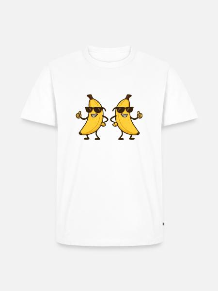Babane Comic Cool 2 - Men's Premium Organic T-Shirt - white