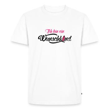 Je suis un enfant - T-shirt Premium bio Homme - blanc - Devant - Nico (187cm)