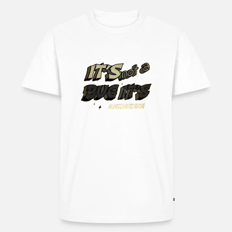 c sharp programming college student - Männer Premium Bio T-Shirt - Weiß