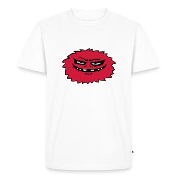 Bande dessinée Hairy Evil Monster - T-shirt Premium bio Homme - blanc - Devant - Nico (187cm)