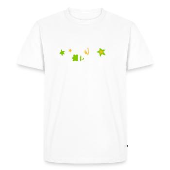 marine fish starfish - Men's Premium Organic T-Shirt - white - Front - Nico (187cm)