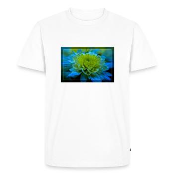 Lily in the water - Men's Premium Organic T-Shirt - white - Front - Nico (187cm)