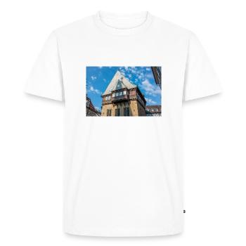 historique Bakers' Guildhall Goslar - T-shirt Premium bio Homme - blanc - Devant - Nico (187cm)
