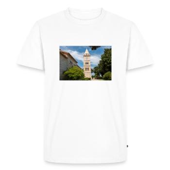 Église Saint-Georges Primošten Šibenik-Knin Croatie - T-shirt Premium bio Homme - blanc - Devant - Nico (187cm)