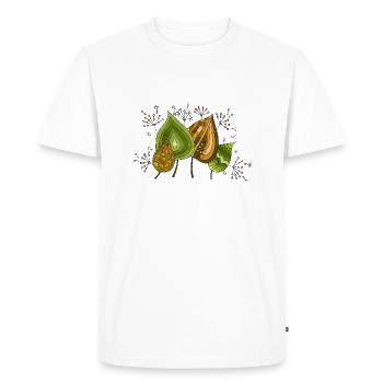 List - Men's Premium Organic T-Shirt - white - Front - Nico (187cm)
