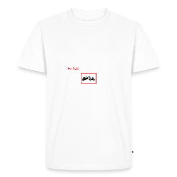 solution to a problem - Men's Premium Organic T-Shirt - white - Front - Nico (187cm)