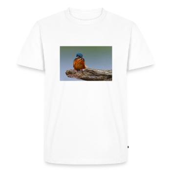 000 1475 DxO - Men's Premium Organic T-Shirt - white - Front - Nico (187cm)
