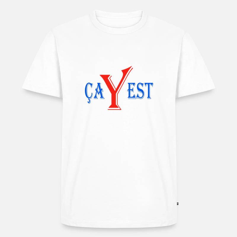 Das wars - Männer Premium Bio T-Shirt - Weiß