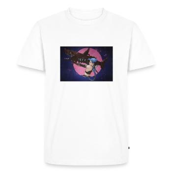 Jinx pistolet - T-shirt Premium bio Homme - blanc - Devant - Nico (187cm)