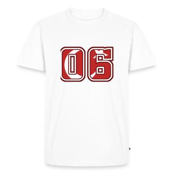 Ankara - T-shirt Premium bio Homme - blanc - Devant - Nico (187cm)
