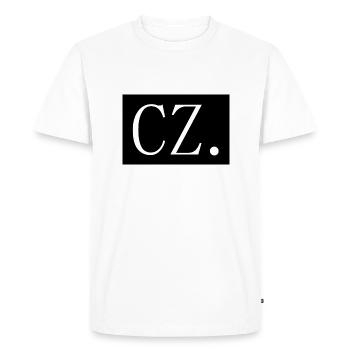 [HD] CZ - T-shirt Premium bio Homme - blanc - Devant - Nico (187cm)