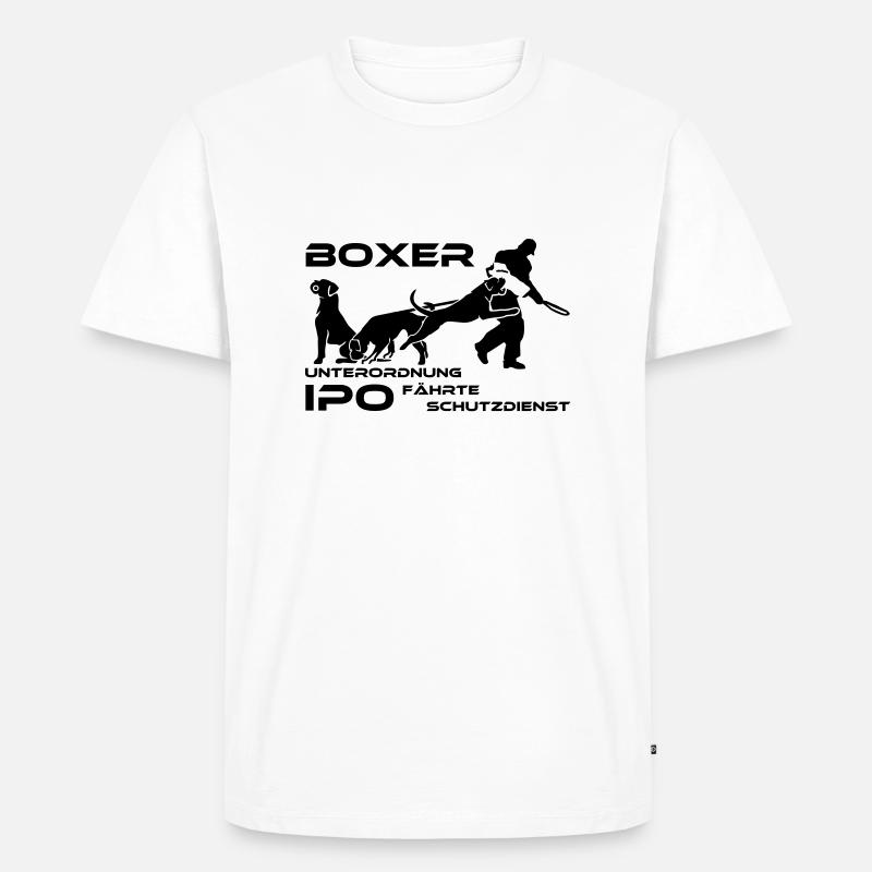 404 Boxer IPO / VPG - Männer Premium Bio T-Shirt - Weiß