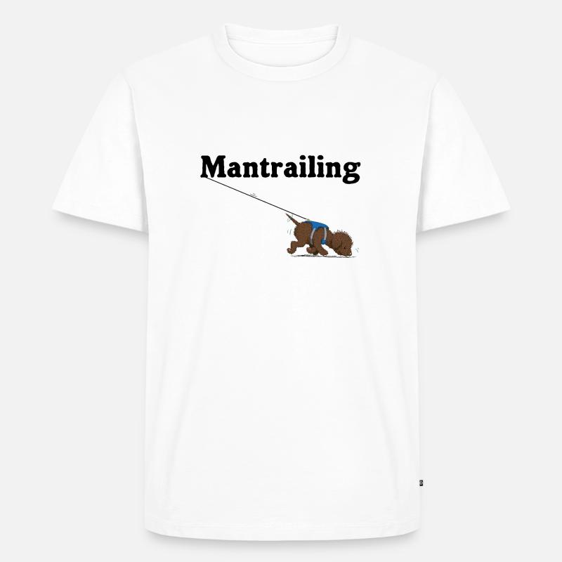 Mantrailing1 3 - Männer Premium Bio T-Shirt - undefined