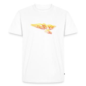 Phénix - T-shirt Premium bio Homme - blanc - Devant - Nico (187cm)
