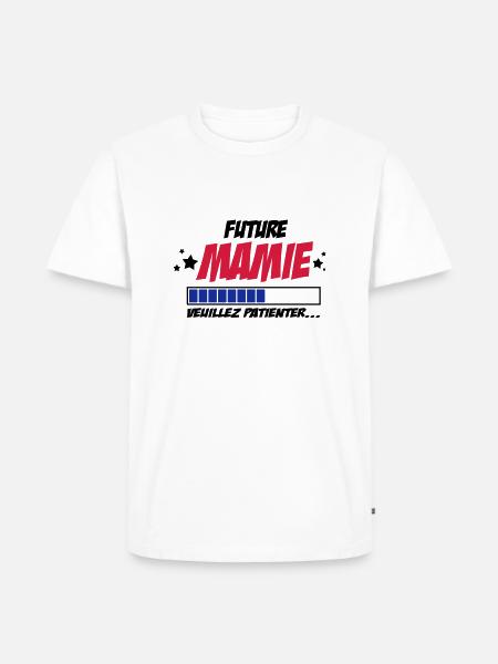 future mamie - T-shirt Premium bio Homme - blanc