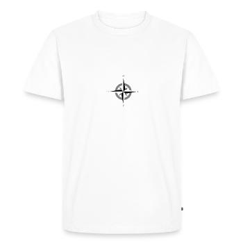 Technicien du spectacle - T-shirt Premium bio Homme - blanc - Devant - Nico (187cm)