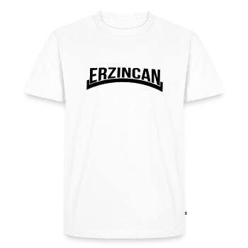 Erzincan - Men's Premium Organic T-Shirt - white - Front - Nico (187cm)