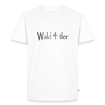 Waldviertel 6 - Men's Premium Organic T-Shirt - white - Front - Nico (187cm)