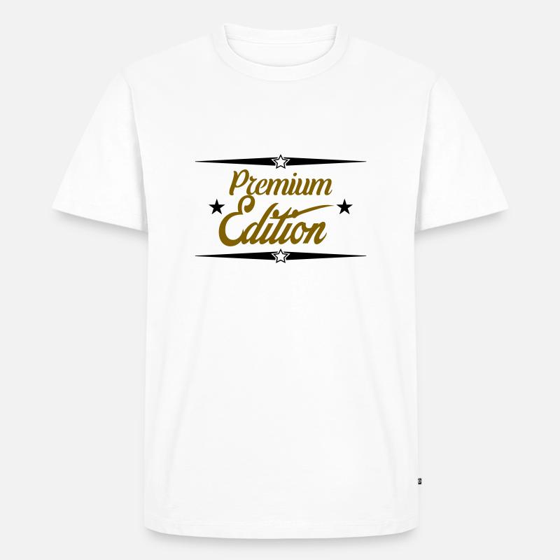 premium edition - Männer Premium Bio T-Shirt - Weiß