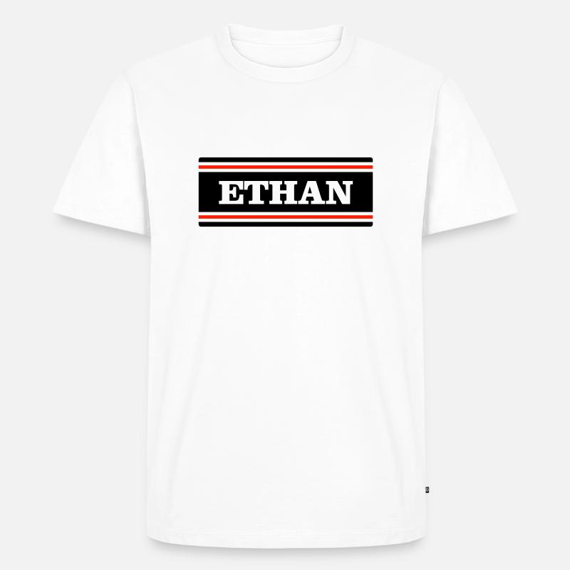 ETHAN - T-shirt Premium bio Homme - blanc