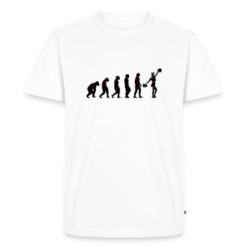 Cheerleader Gift Cheerleader Cheerleading - Men's Premium Organic T-Shirt - white - Front - Nico (187cm)