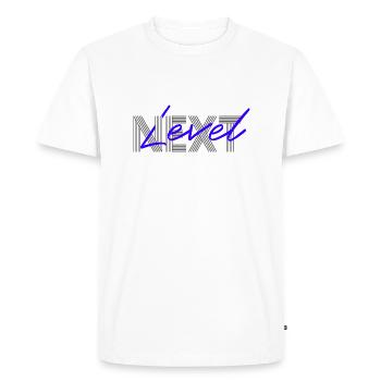 Next level - Men's Premium Organic T-Shirt - white - Front - Nico (187cm)