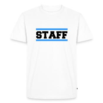 Personnel - T-shirt Premium bio Homme - blanc - Devant - Nico (187cm)