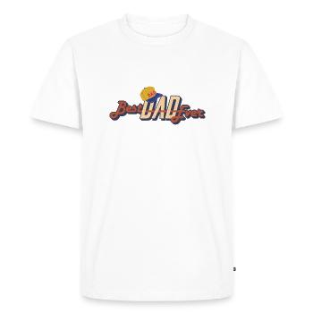 Meilleur papa de tous les temps - T-shirt Premium bio Homme - blanc - Devant - Nico (187cm)