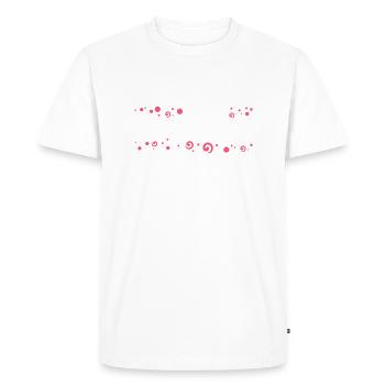 Hägerau Austria Tyrol - Men's Premium Organic T-Shirt - white - Front - Nico (187cm)
