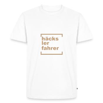 häckslerfahrer - Männer Premium Bio T-Shirt - Weiß - Vorne - Nico (187cm)