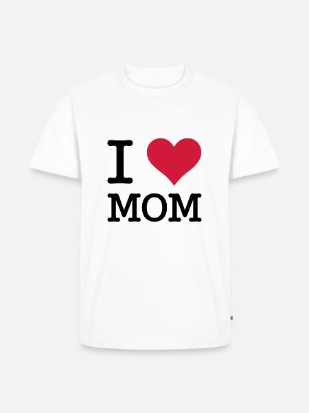J'aime maman - T-shirt Premium bio Homme - blanc
