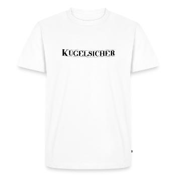 Blindé - T-shirt Premium bio Homme - blanc - Devant - Nico (187cm)