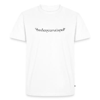 Âme soeur - T-shirt Premium bio Homme - blanc - Devant - Nico (187cm)