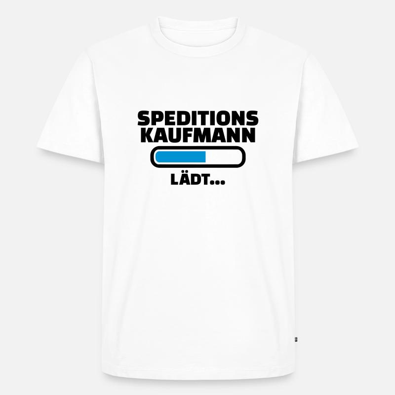 Speditionskaufmann - Männer Premium Bio T-Shirt - Weiß