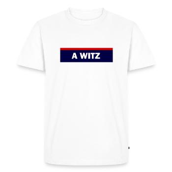 Polizei Spruch Dialekt Witz - Männer Premium Bio T-Shirt - Weiß - Vorne - Nico (187cm)