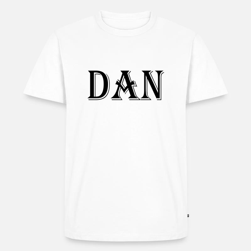 Dan - T-shirt Premium bio Homme - blanc