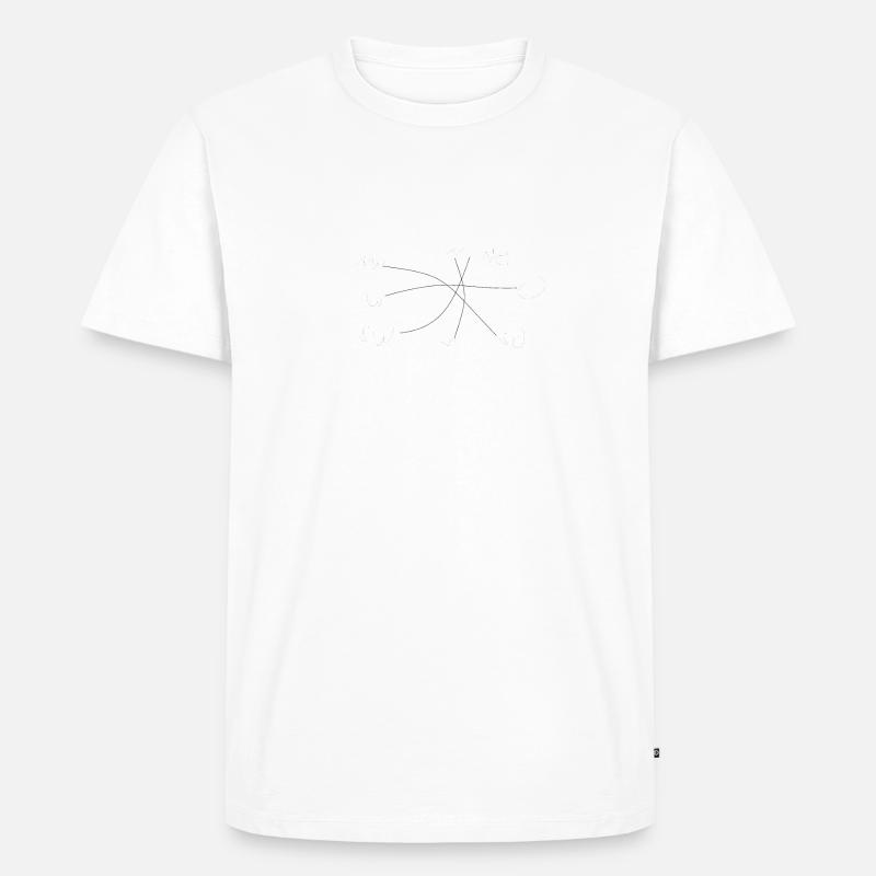 cool - Männer Premium Bio T-Shirt - Weiß
